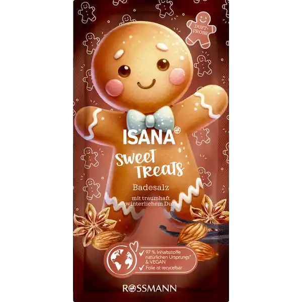 ISANA Bath Salts "Sweet Treats"