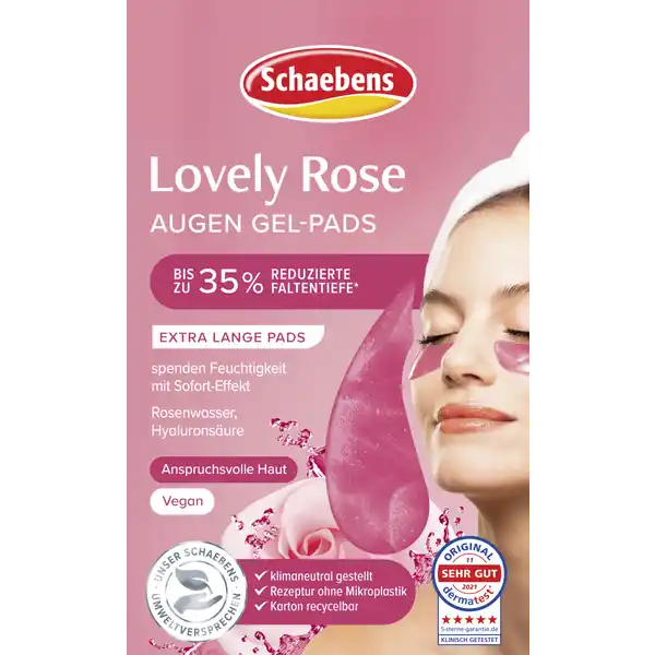 Schaebens Lovely Rose Eye Gel Pads