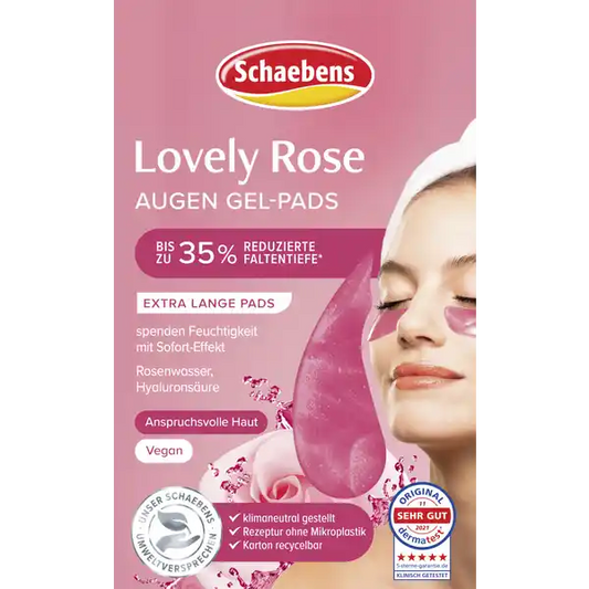 Schaebens Lovely Rose Eye Gel Pads